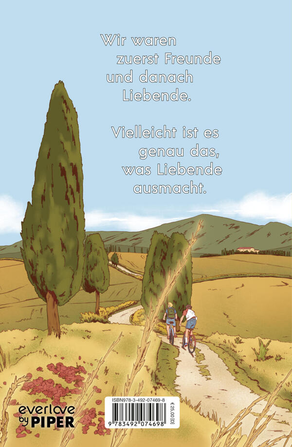 Rückansicht des Buches „Call me by your Name“