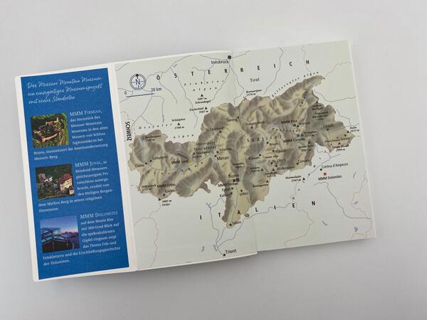 Innenansicht des Buches „Gebrauchsanweisung für Südtirol“