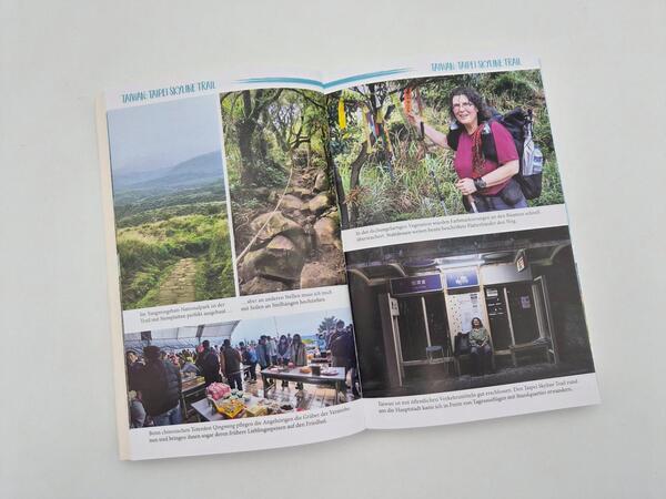 Außenansicht des Buches „Hiking Asia“