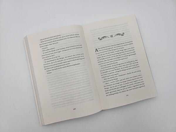 Außenansicht des Buches „The Curse of Saints“