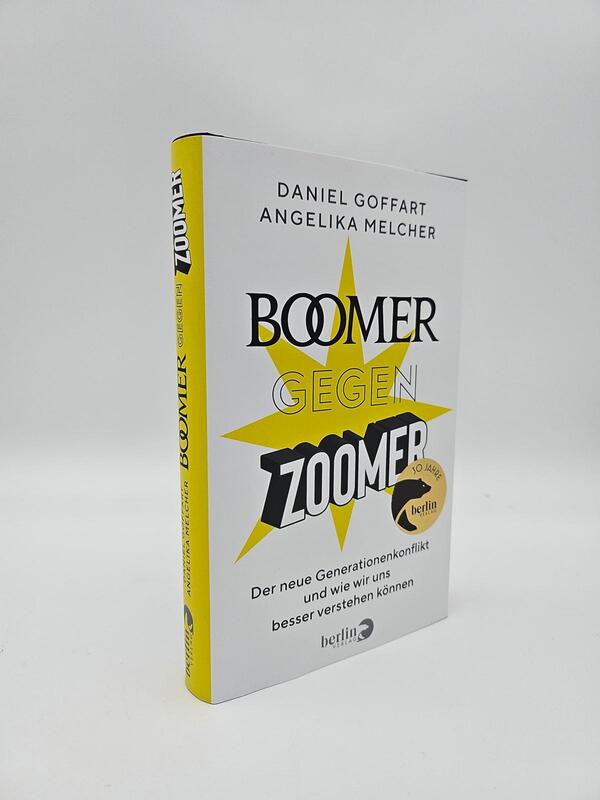 Außenansicht des Buches „Boomer gegen Zoomer“