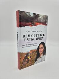 Außenansicht des Buches „Dem Outback entkommen“