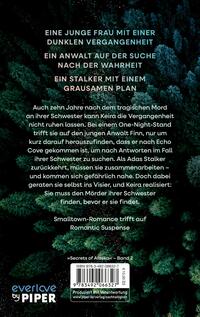 Rückansicht des Buches „Kodiak Echoes – Trust me “