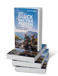 Bücherstapel des Buches „Mein Glück hat vier Pfoten“