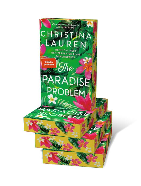 Außenansicht des Buches „The Paradise Problem – Wenn das Herz den perfekten Plan durchkreuzt“