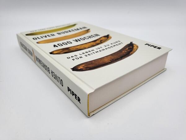 Innenansicht des Buches „4000 Wochen“