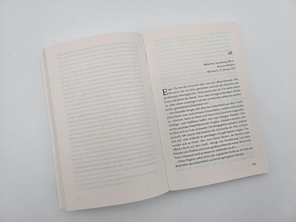 Außenansicht des Buches „Der Maler und das reine Blau des Himmels“