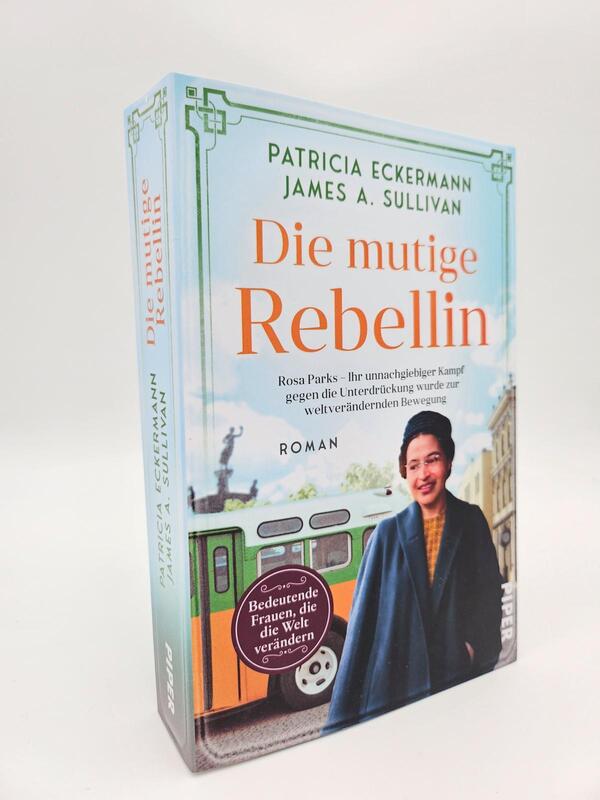 Außenansicht des Buches „Die mutige Rebellin“