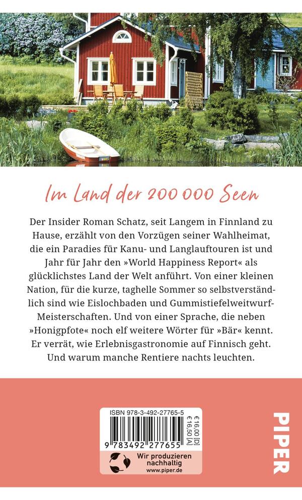 Rückansicht des Buches „Gebrauchsanweisung für Finnland“