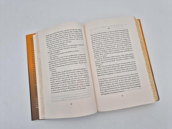 Außenansicht des Buches „Peck & Peck“