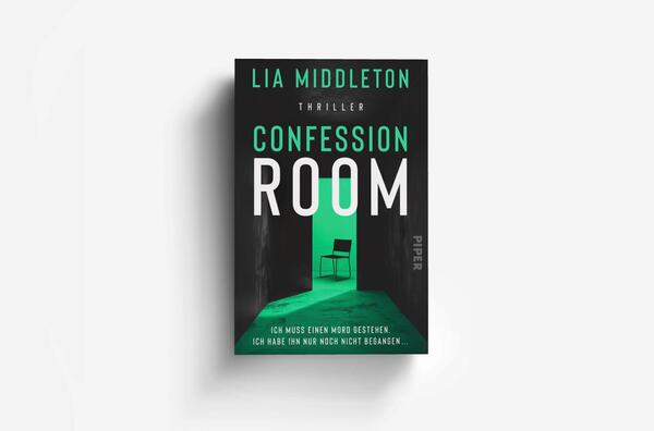 Außenansicht des Buches „Confession Room“