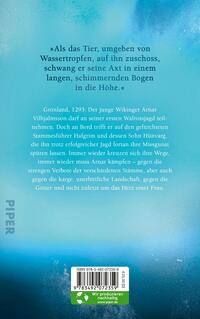 Rückansicht des Buches „Eisiges Land“