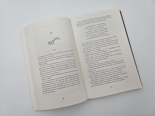Außenansicht des Buches „Forbidden Lies“