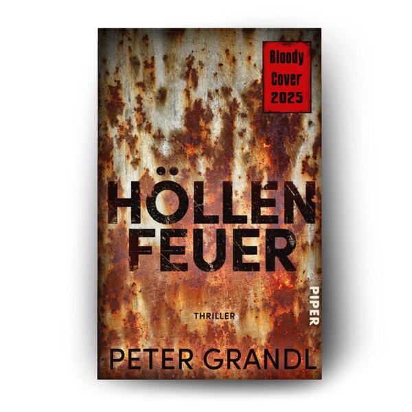 Außenansicht des Buches „Höllenfeuer“
