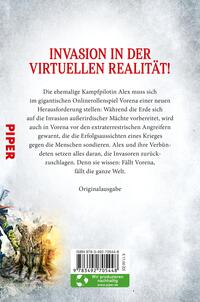 Rückansicht des Buches „Invasion“ 