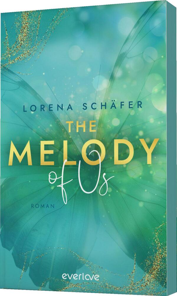 Außenansicht des Buches „The Melody of Us“