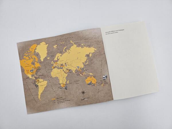 Außenansicht des Buches „Die Reise unseres Lebens“