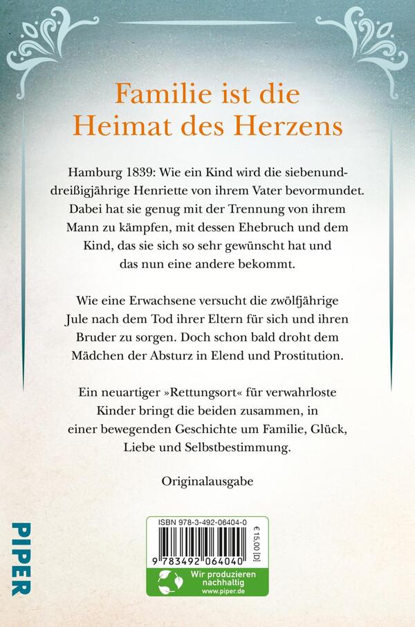 Rückansicht des Buches „Ein Haus voller Hoffnung“ 