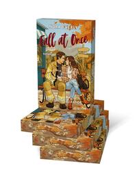 Außenansicht des Buches „Fall at once“