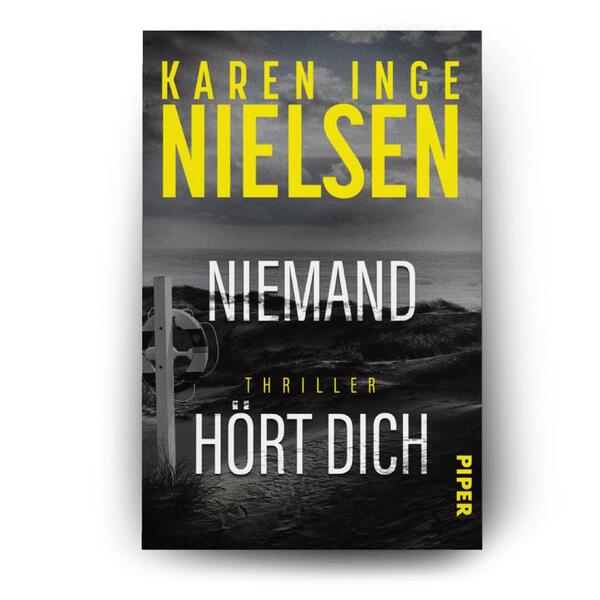 Außenansicht des Buches „Niemand hört dich“