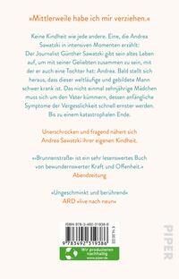 Rückansicht des Buches „Brunnenstraße“