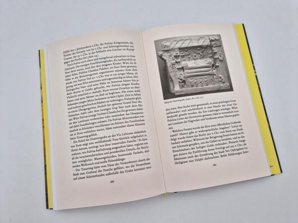 Außenansicht des Buches „Fulvia“