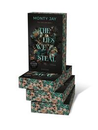 Außenansicht des Buches „The Lies we steal“