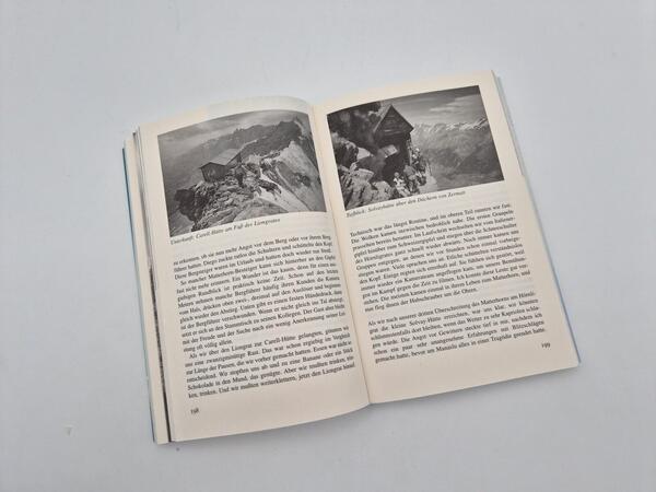 Außenansicht des Buches „Bergsüchtig“