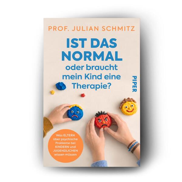 Außenansicht des Buches „Ist das normal – oder braucht mein Kind eine Therapie?“