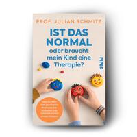 Außenansicht des Buches „Ist das normal – oder braucht mein Kind eine Therapie?“