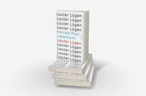 Bücherstapel des Buches „Lauter Lügen“