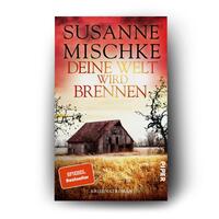 Außenansicht des Buches „Deine Welt wird brennen“