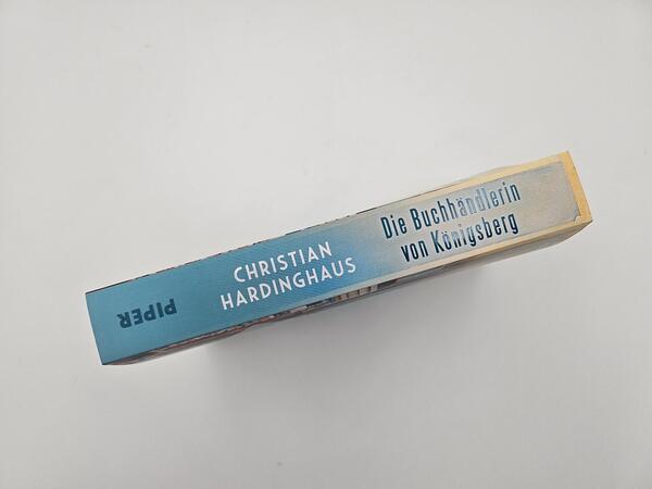 Außenansicht des Buches „Die Buchhändlerin von Königsberg“