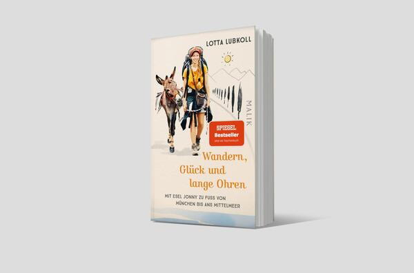 Außenansicht des Buches „Wandern, Glück und lange Ohren“