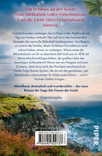 Rückansicht des Buches „Die Wellentochter“