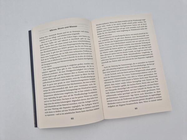 Außenansicht des Buches „Polarschimmer“