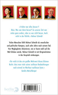 Rückansicht des Buches „Was würde Helmut Schmidt dazu sagen?“
