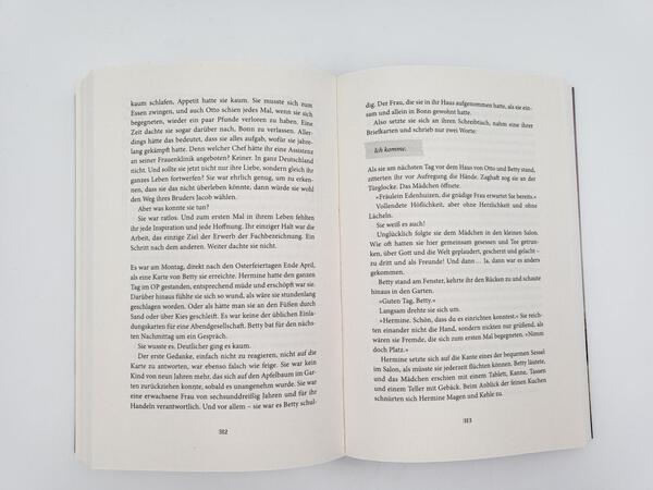 Innenansicht des Buches „Ärztin einer neuen Ära “