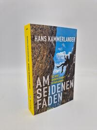 Außenansicht des Buches „Am seidenen Faden“