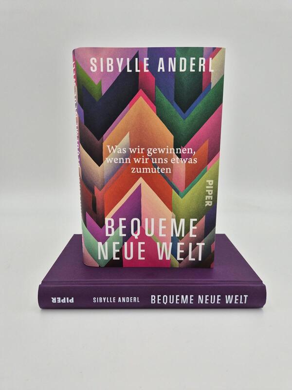 Außenansicht des Buches „Bequeme neue Welt“