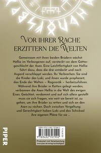 Rückansicht des Buches „Göttin der Vergessenen“