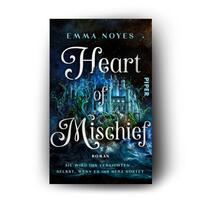 Außenansicht des Buches „Heart of Mischief“