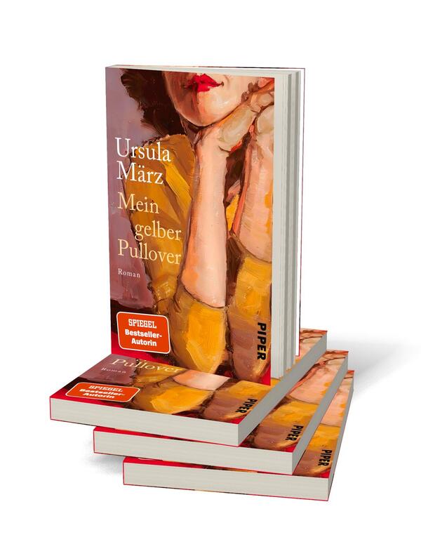 Bücherstapel des Buches „Mein gelber Pullover“