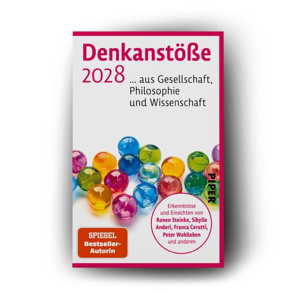 Außenansicht des Buches „Denkanstöße 2028“