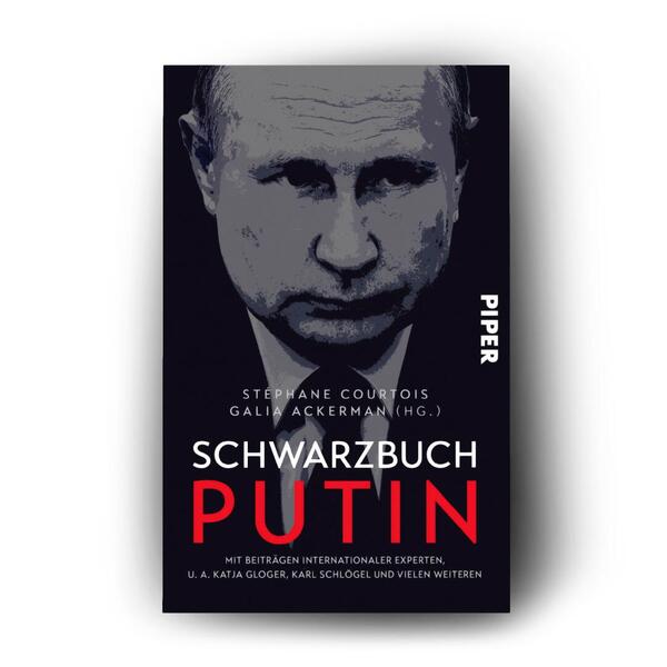Außenansicht des Buches „Schwarzbuch Putin“