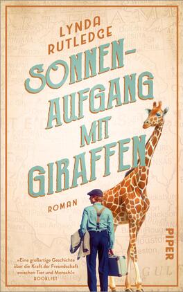 Sonnenaufgang mit Giraffen 