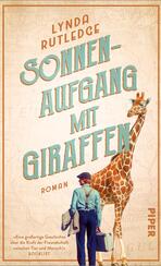 Sonnenaufgang mit Giraffen 