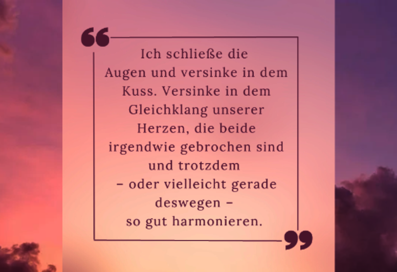 Zitat aus Nellie Weisz „All those breaking waves“