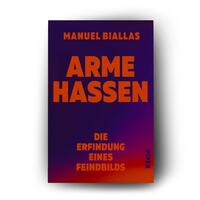 Außenansicht des Buches „Arme hassen“
