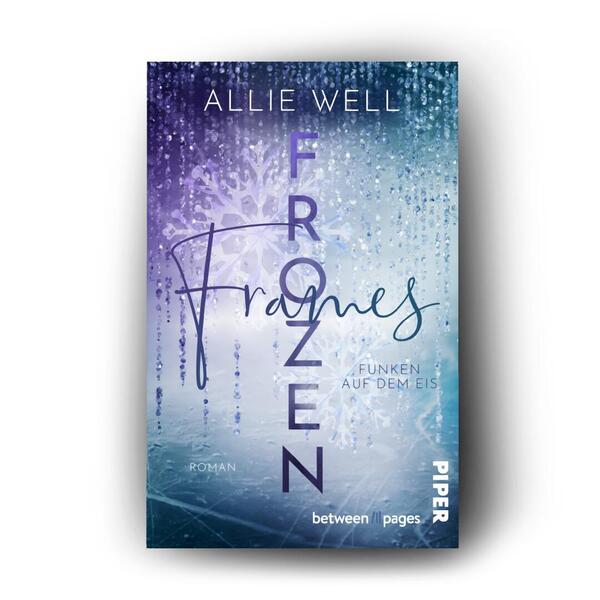 Außenansicht des Buches „Frozen Frames – Funken auf dem Eis“